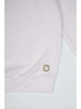 SUDADERA BOLSILLO MEDIA CREMALLERA BLANCA