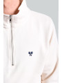 SUDADERA MEDIA CREMALLERA  FLOR