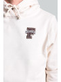 SUDADERA BEIGE CAPUCHA F