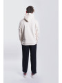 SUDADERA BEIGE CAPUCHA F