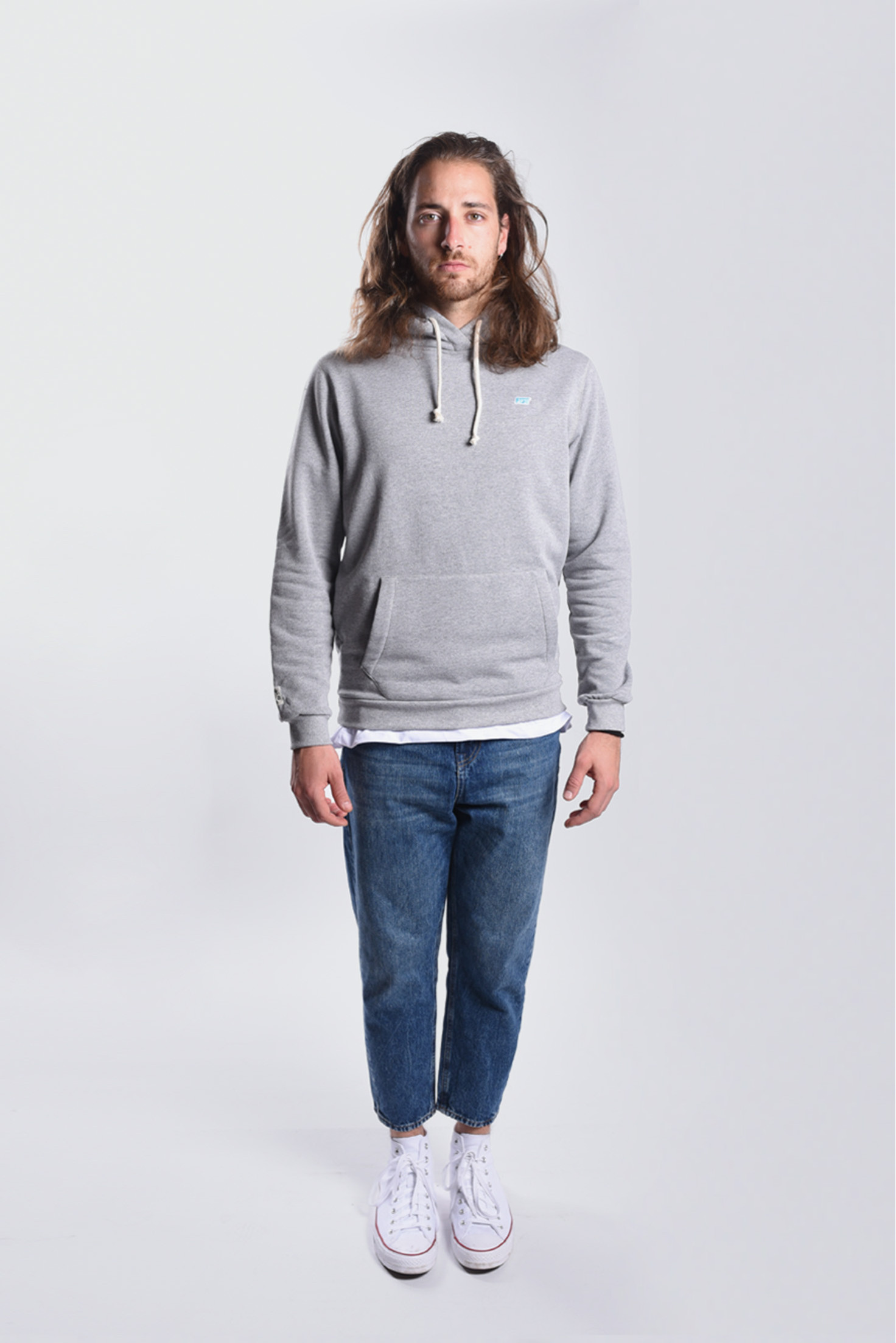 SUDADERA GRIS FDT