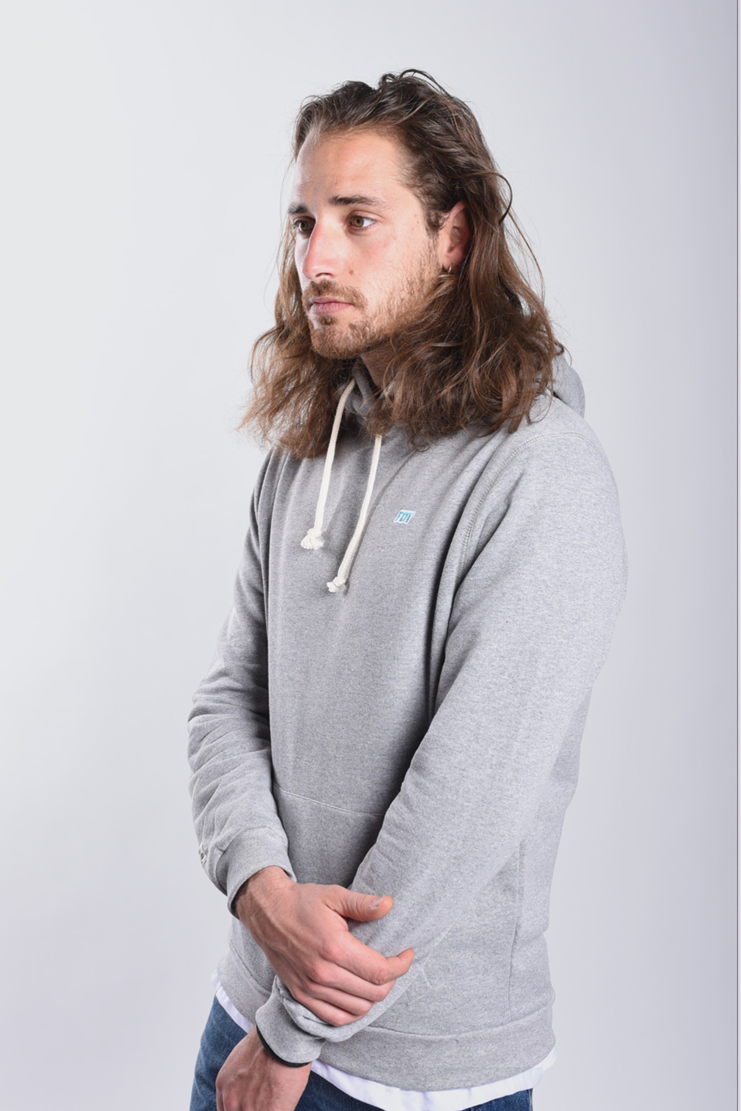 SUDADERA GRIS FDT