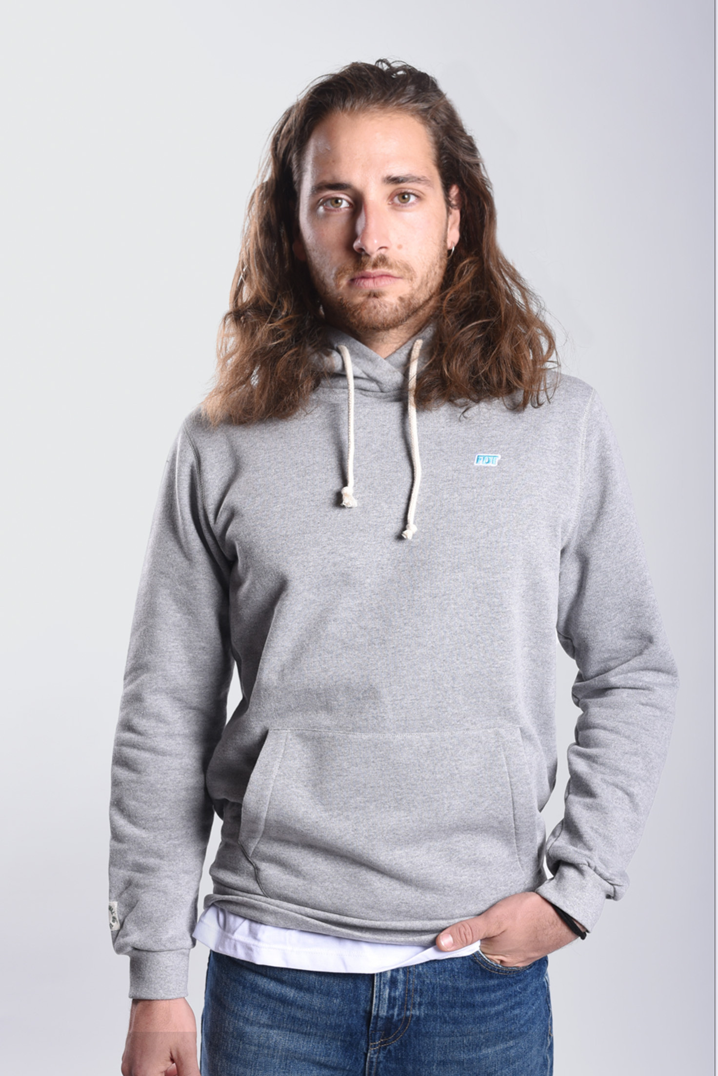 SUDADERA GRIS FDT
