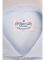 CAMISA MIL RAYAS CUELLO HÍBRIDO