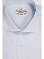 CAMISA MIL RAYAS CUELLO HÍBRIDO