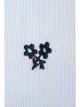 CAMISA MIL RAYAS CELESTE
